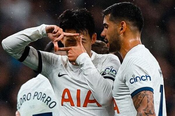 Son, Maddison Star as Spurs go to top of the Premier League