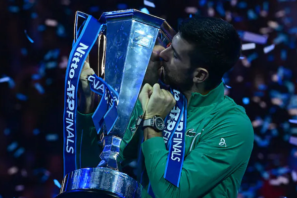 Record-Breaker Novak Djokovic wins his seventh ATP Finals Championship