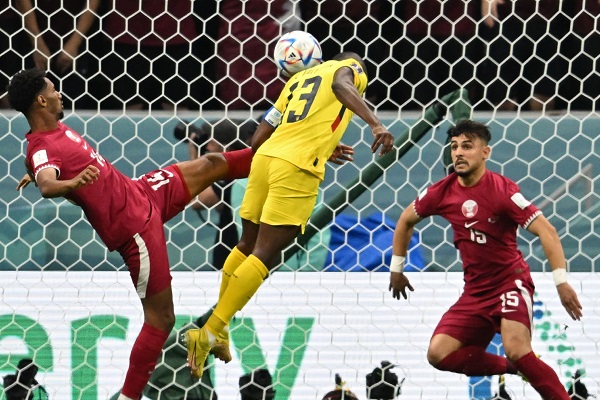 Ecuador defeats the hosts Qatar 2-0 in the World Cup Opener.