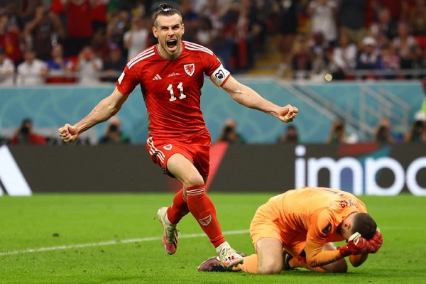 Late equaliser by Gareth Bale draws the USA vs Wales World Cup match 1-1.