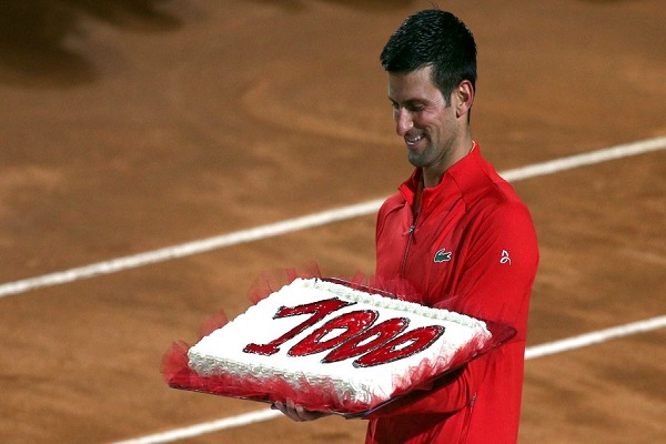 World number one Novak Djokovic claimed the 999th win of his career.