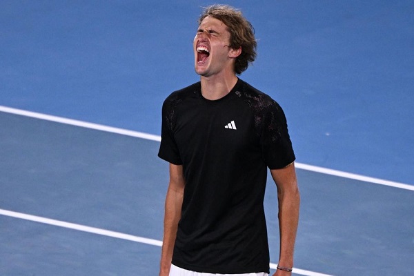Zverev claws his way to victory at the Australian Open.