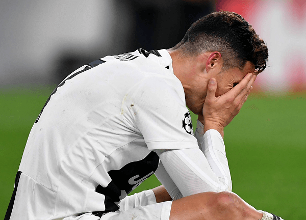 Cristiano Ronaldo's Juventus knocked out of the Champions League on Tuesday