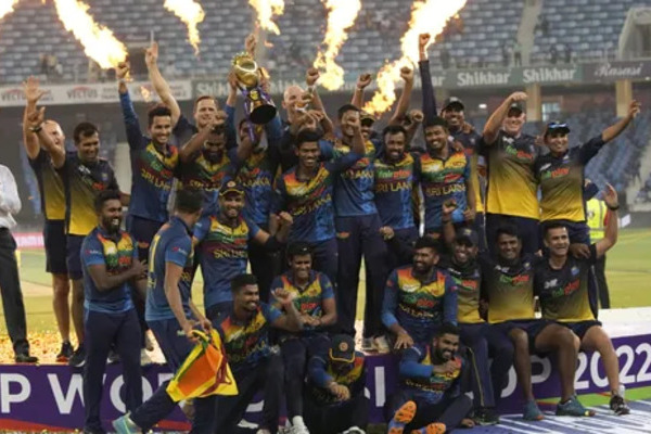 Sri Lanka wins the Asia Cup for the sixth time; Beats Pakistan by 23 runs in the finals