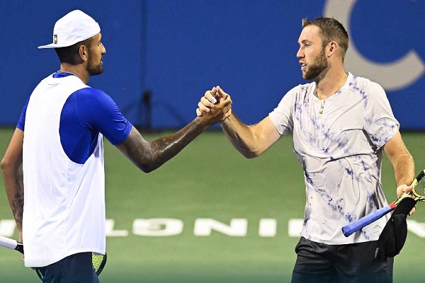 Kyrgios Teams Up With Sock To Continue His Successful Run.