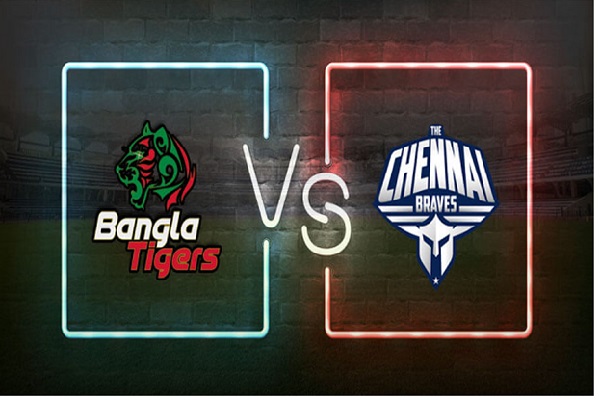 Bangla Tigers vs The Chennai Braves, 12th Match