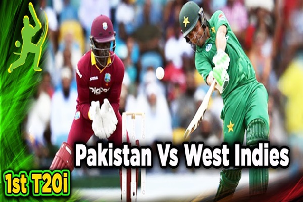 Pakistan vs West Indies 1st T20I Match 2021 STATS.