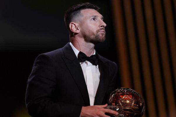 Lionel Messi beats Kylian Mbappe and Erling Haaland to win the Ballon d'Or 2023 