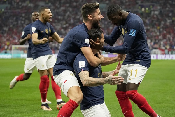 France beat Morocco 2-0 to make it to the World Cup Final.