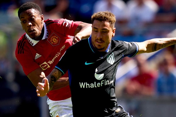 Manchester United lost their first Pre-season defeat to Athletico Madrid. 