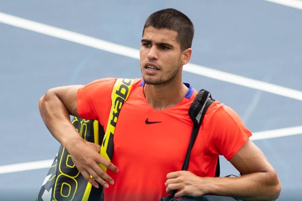 Carlos Alcaraz exits in First Round at Montreal.