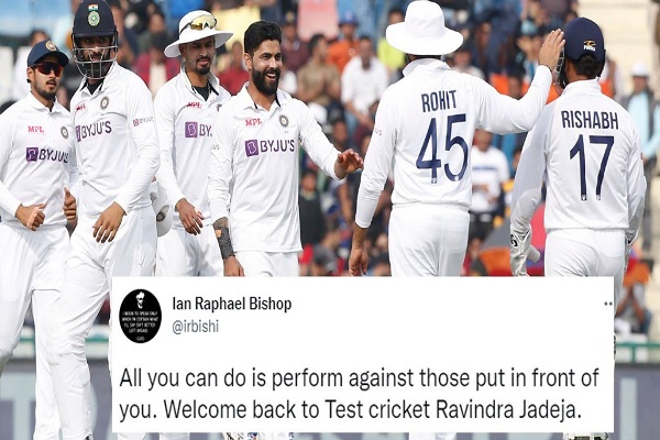 Ravindra Jadeja shines with both bat and ball as India defeats Sri Lanka in the first Test by an innings.