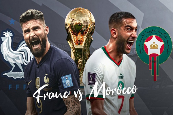 Morocco aims to push forward past France in the World Cup.