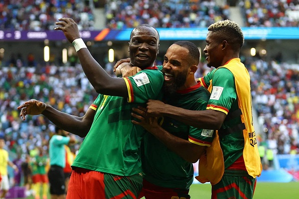 Cameroon beat Brazil 1-0 yet fail to reach WC Knockouts.