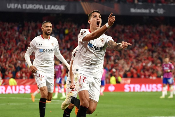 Sevilla upsets Juventus 2-1 to reach Europa League Finals.
