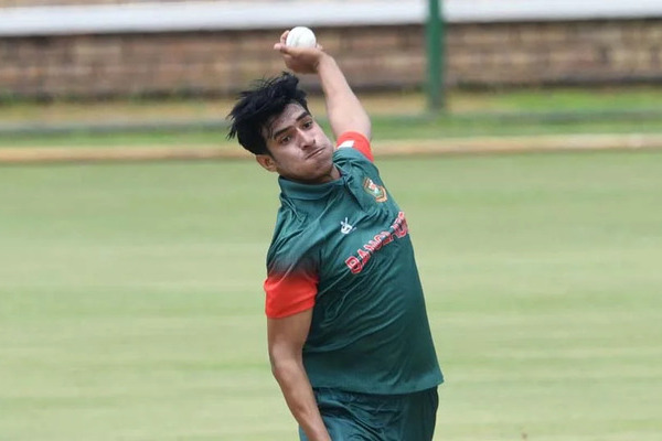 Mrittunjoy Chowdhury, an uncapped bowler from Bangladesh, will play in the ODIs against Ireland.
