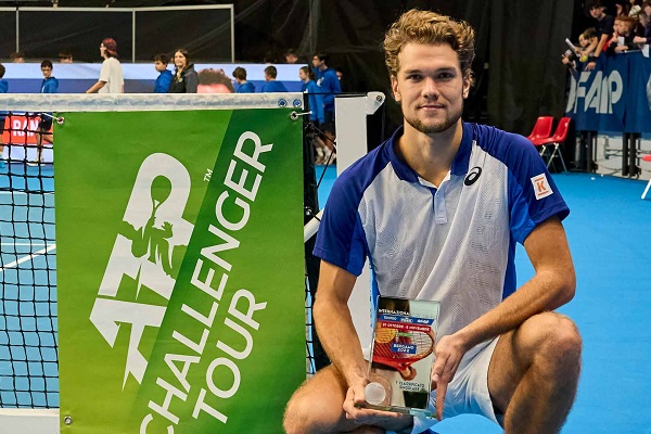 Virtanen makes significant improvements on the Challenger Tour.