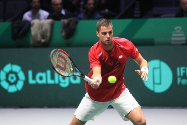 Croatia became the first team to reach the Davis Cup semifinals