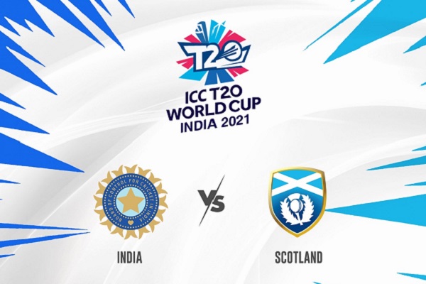 T20 World Cup 2021: Match 37,  India vs Scotland