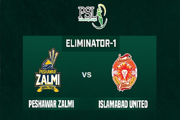 PSL 2022: Peshawar Zalmi vs Islamabad United, Eliminator 1.