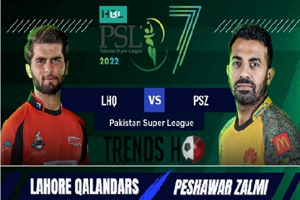 PSL 2022, 30th Match: Lahore Qalandars vs Peshawar Zalmi