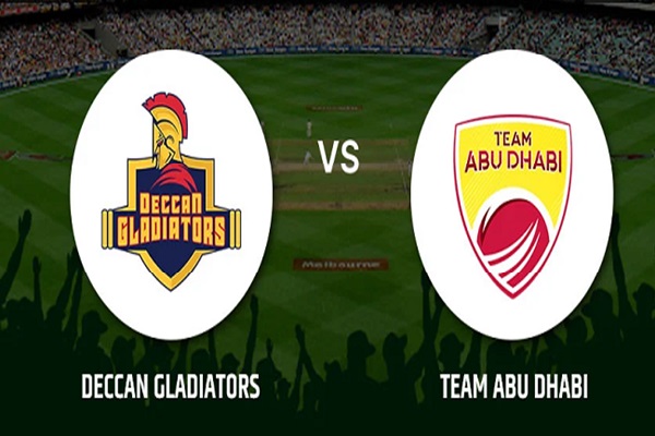 Deccan Gladiators vs Team Abu Dhabi, 25th Match: Abu Dhabi T10 League 2021