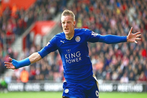 James Vardy equals the record of Arsenal legend Ian Wright in Premier League goals