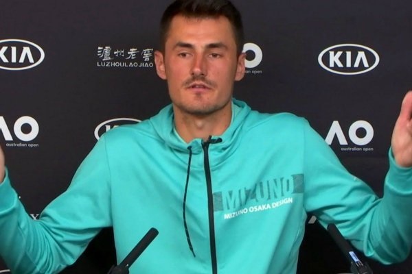 During an Australian Open qualifier, tennis player Bernard Tomic claims he'll test positive in two days.