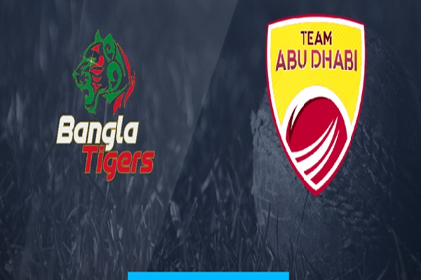 Bangla Tigers vs Team Abu Dhabi, 17th Match, Abu Dhabi T10 League 2021-22.