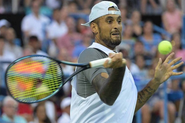 Nick Kyrgios is back in the Citi Open final.