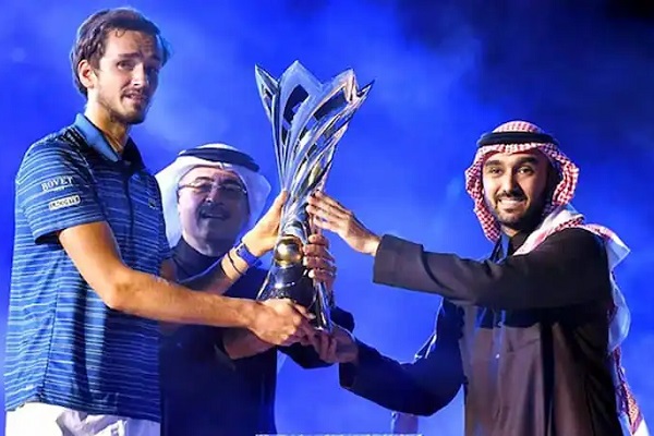 Medvedev confident about good results in the Diriyah Tennis Cup.