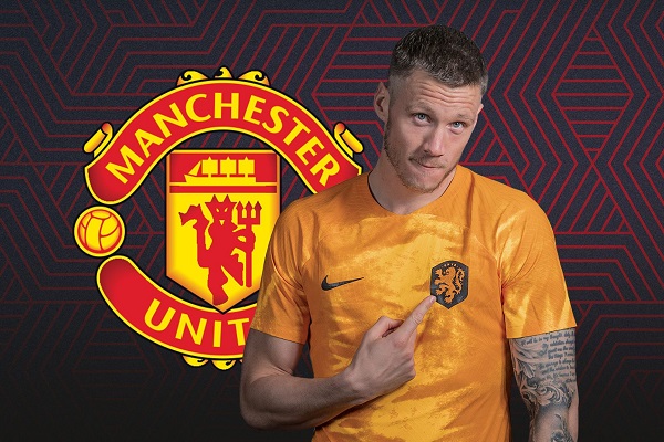 Wout Weghorst will sign a season-long loan with Manchester United.