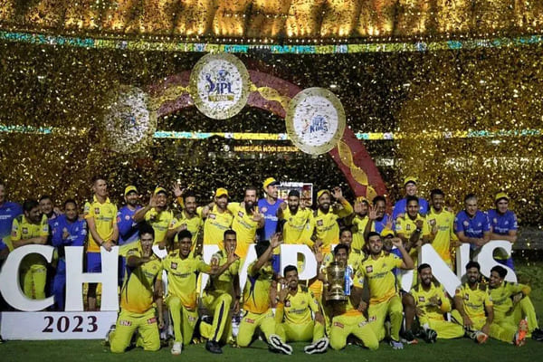 IPL 2023 Final, CSK vs GT : Chennai Super Kings won by 5 wickets.